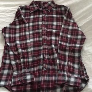 Plaid long sleeves shirt